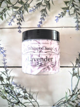 Load image into Gallery viewer, Lavender Whipped Soap 8oz.
