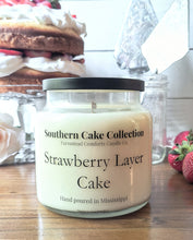 Load image into Gallery viewer, Strawberry Layer Cake Candle
